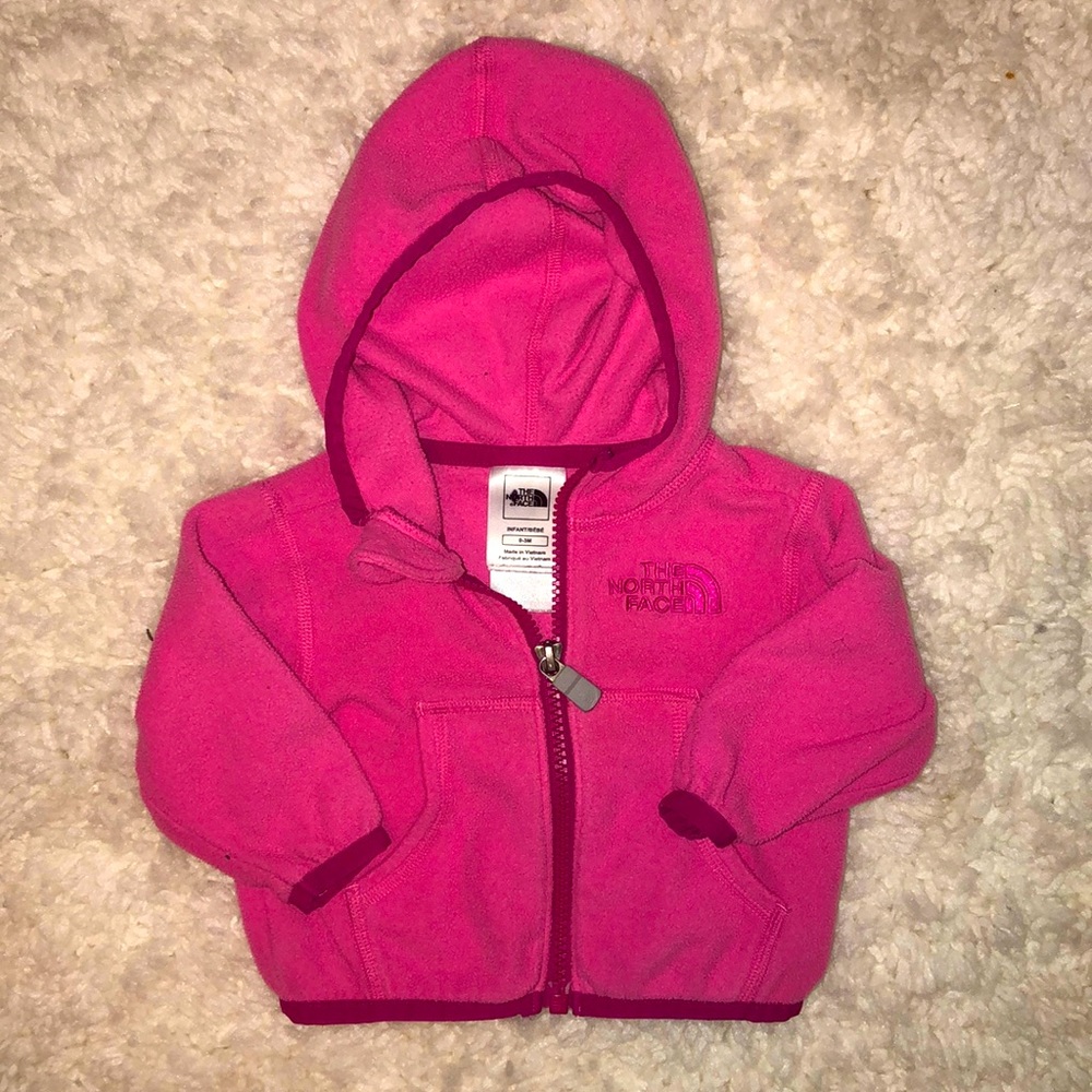0-3 month North Face fleece